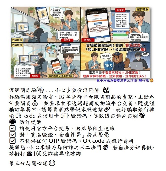 假網購防詐